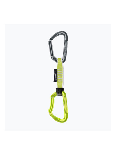 Примка за катерене EDELRID Pure Pro Set 12 cm slate-oasis