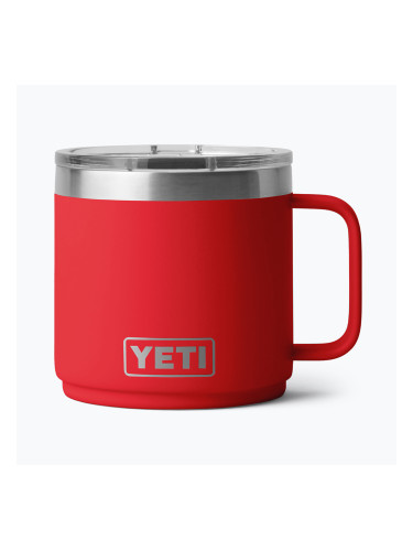 Термо чаша YETI Rambler CL 414 ml rescue red