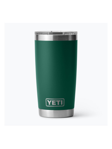 Термо чаша YETI Rambler Tumbler 591 ml black forest green