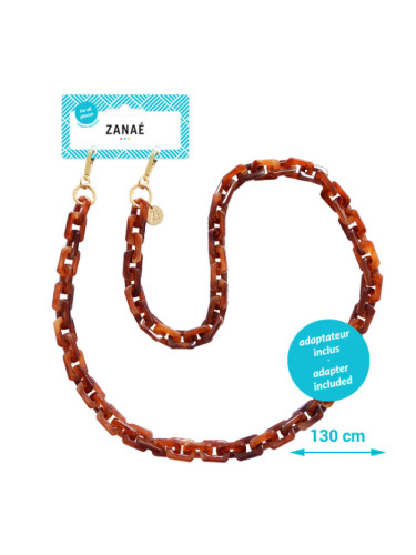 Огърлица за мобилен телефон Phone necklaces - Caramel macchiato