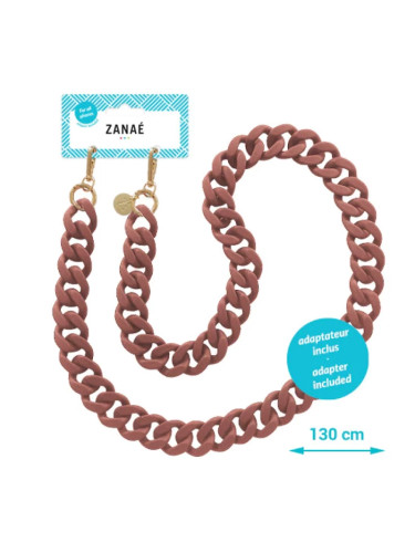 Огърлица за мобилен телефон Phone Chain Necklaces - Maple syrup