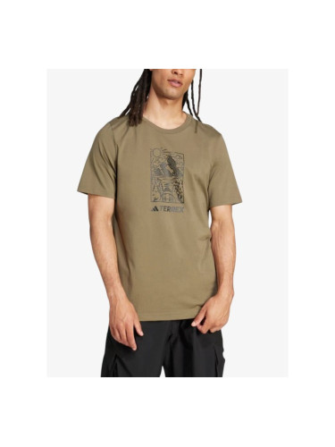 ADIDAS Terrex Graphic Tee Green