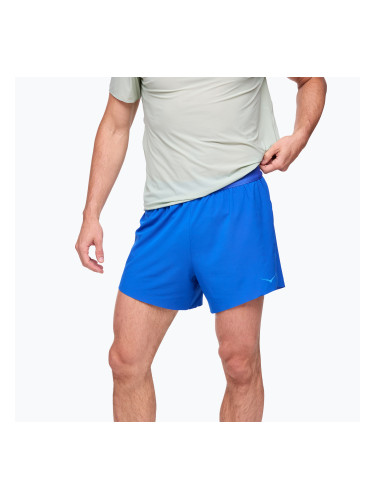 Мъжки шорти за бягане HOKA Glide With Brief 5" ultramarine