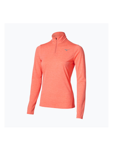 Дамски суитшърт за бягане Mizuno Core Impulse Half Zip Long Sleeve Tee desert flower
