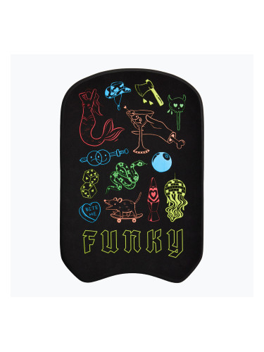 Дъска за плуване Funky Training Kickboard doodles
