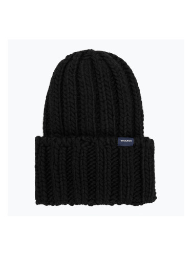 Дамска зимна шапка Woolrich Chunky Beanie 2026 black