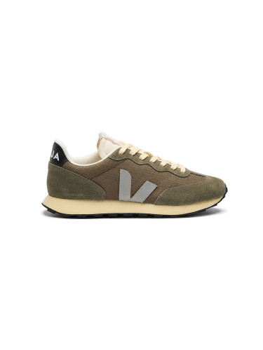 Veja Rio Branco II Ripstop Kaki Oxford Grey Black Мъже - Спортни обувки Veja - Зелен - RO1921917B-10 - Size: 10