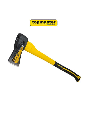 Брадва тип клин, с дръжка от фибростъкло, Topmaster, 2500 г/3000 г, 800 мм