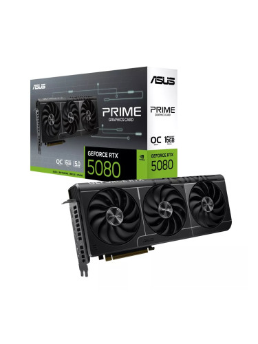 Видео карта Asus Prime GeForce RTX 5080 16GB GDDR7 OC - 90YV0LX0-M0NA00