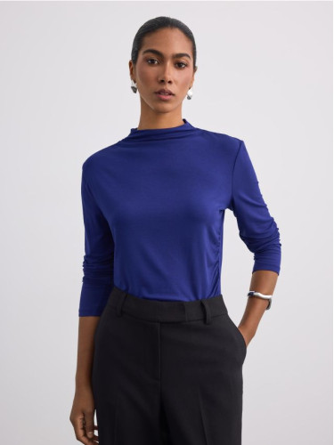 Mohito - Viscose rich blouse - син