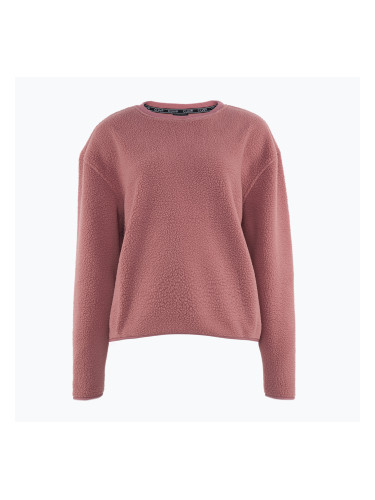 Дамски суитшърт Colourwear Snug Pile Crew dk rose