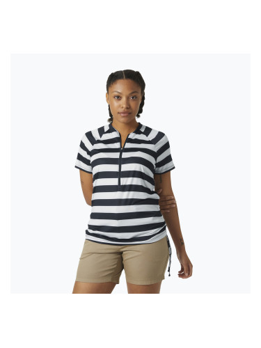 Дамска тениска Helly Hansen Siren 1/2 Zip navy stripe