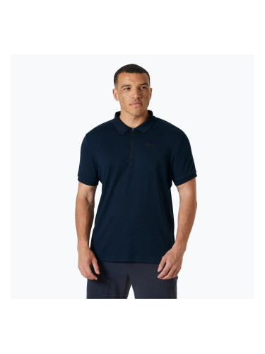Мъжка поло тениска Helly Hansen Hp 1/2 Zip Polo navy