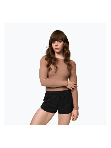 Girlfriend Collective дамски тренировъчен костюм Ava Scoop Back brownie