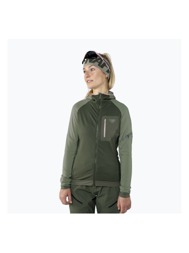 Дамски суитшърт за скитуринг DYNAFIT Radical Polartec sage