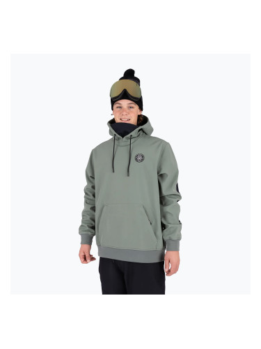 Суитшърт за сноуборд Colourwear Est 2010 Hood dk sage