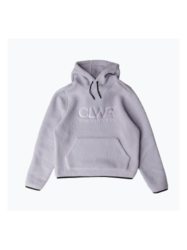 Дамски суитшърт Colourwear Teddy Hood 2.0 lilacк