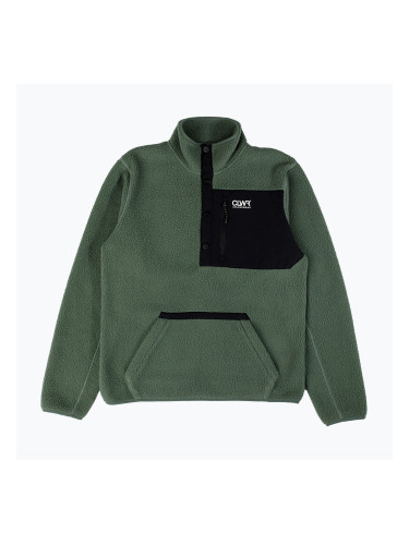 Мъжки суитшърт Colourwear Snap Pile dk sage