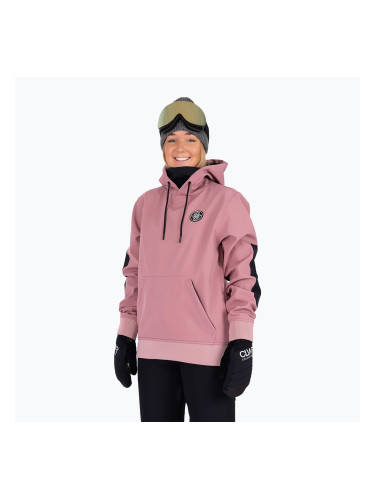 Суитшърт за сноуборд Colourwear Est 2010 Hood dk pink