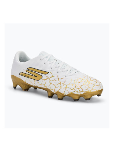 Мъжки футболни обувки SKECHERS Skx_ 1.5 Academy FG white/gold