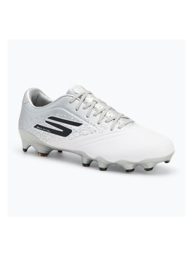 Мъжки футболни обувки SKECHERS Razor 1.5 Academy FG white/silver