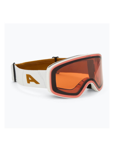 Предпазни ски очила Alpina Ladis Q white/ gold matt/ gold