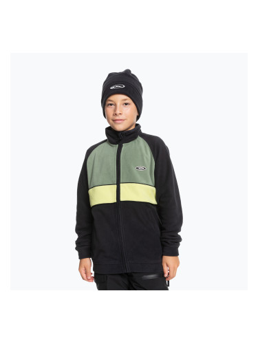 Детски суитшърт за сноуборд Quiksilver Explore Fleece true black
