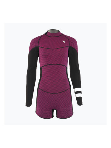 Hurley Advant Shorty Texture 2/2 mm Спрингсуит малинов дамски скафандър