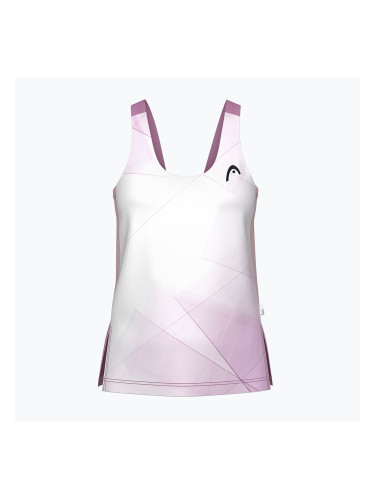 Дамски потник за тенис HEAD Spirit Tank Top print vision w/alight lilac