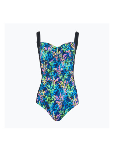 Дамски бански костюм от една част Funkita Ruched One Piece midnight meadow
