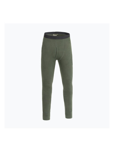 Мъжки термоактивни панталони Pinewood Abisko Merino Base Layer d.mossgreen