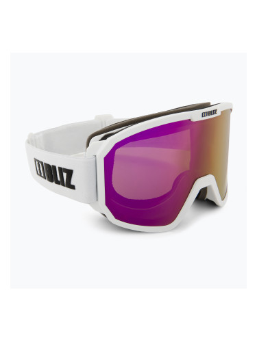 Скиорски очила Bliz Rave matt white/brown pink
