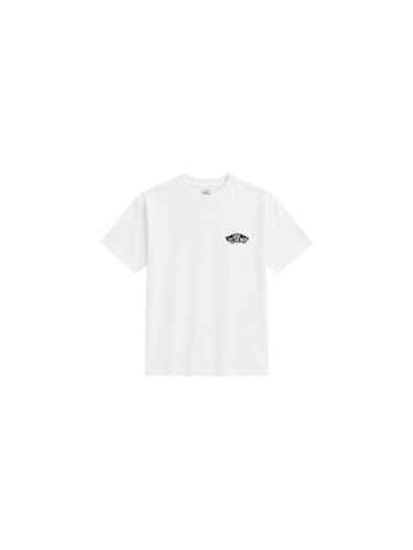 Vans Double Standard SS Tee White Black Мъже - Тениски Vans - Бял - VN000SYDYB2-L - Size: L
