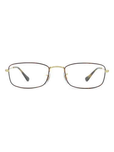 Ray-Ban 0RX6647 3177 53 - диоптрични очила, правоъгълна, unisex, златни