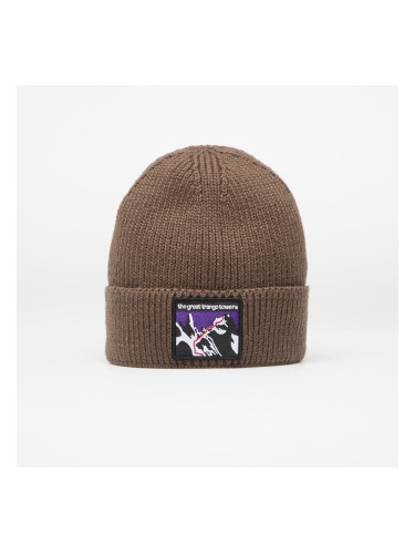 Шапка The North Face TNF Logo Box Cuffed Beanie Smokey Grey Universal