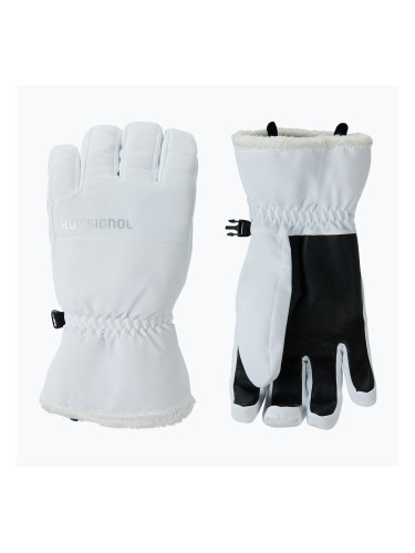 Дамски скиорски ръкавици Rossignol Perfy G white