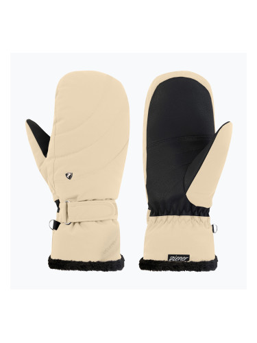 Дамски скиорски ръкавици Ziener Keaki-Z Aquashield PR Mitten Glove soft taupe
