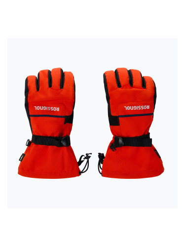Мъжки скиорски ръкавици Rossignol Action R-Shell Dry golden gate
