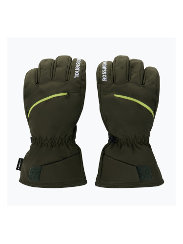 Мъжки скиорски ръкавици Rossignol Perf R-Shell Thermal olive shadow