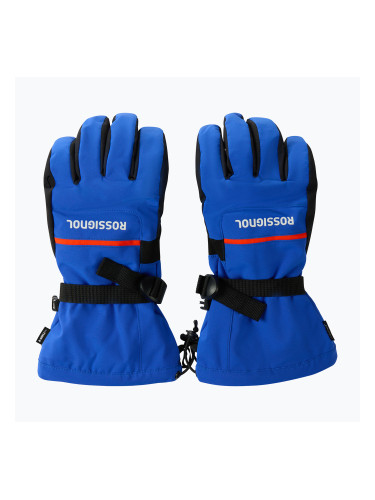 Мъжки скиорски ръкавици Rossignol Action R-Shell Dry dazzle blue