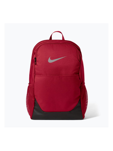 Раница Nike Brasilia 24 l tough red/black/reflect silver