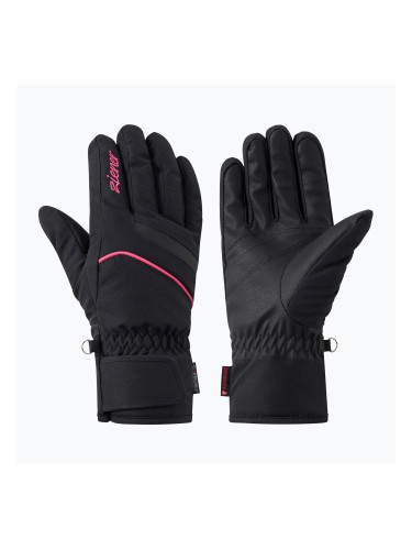 Дамски скиорски ръкавици Ziener Khania-Z PR Glove black/pink lily