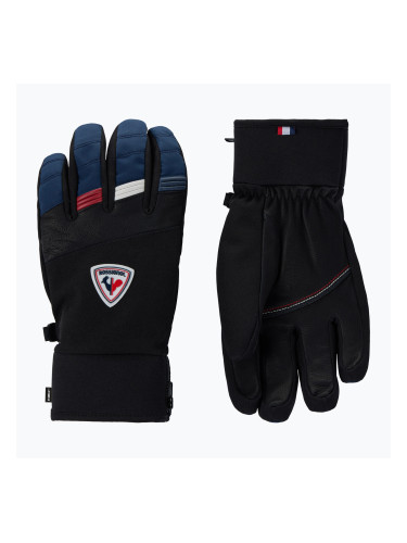Мъжки скиорски ръкавици Rossignol Strato R-Shell Dry dark navy