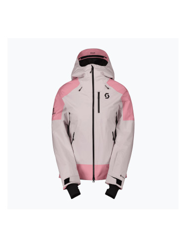 Дамско скиорско яке SCOTT Ultimate GTX wax pink/cocoa red