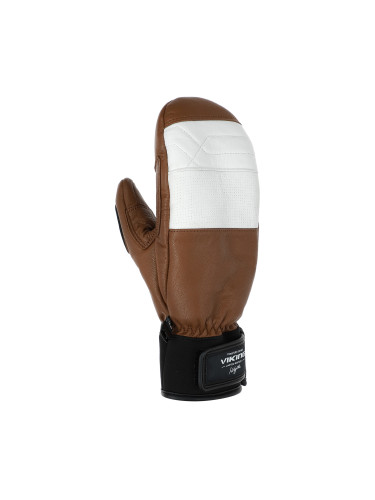 Скиорски ръкавици Viking Send It brown/white