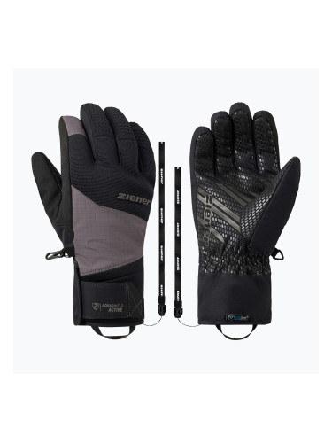 Мъжки скиорски ръкавици Ziener Gastius-Z Aquashield AW Glove magnet