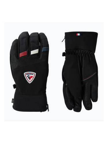 Мъжки скиорски ръкавици Rossignol Strato R-Shell Dry black