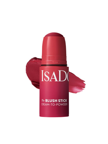 Кремообразен руж с пудрен матов финиш IsaDora The Blush Stick Cream to Powder