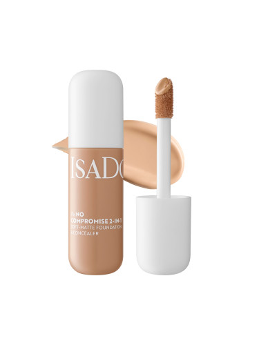 2в1 Фон дьо тен и коректор IsaDora The No Compromise 2in1 Soft Matte Foundation & Concealer