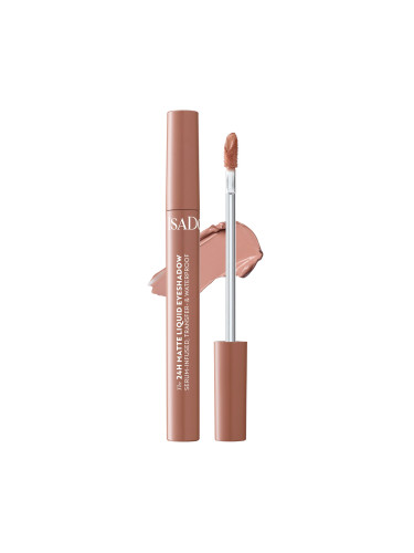 Дълготрайни течни матови сенки за очи IsaDora The 24H Matte Liquid Eyeshadow